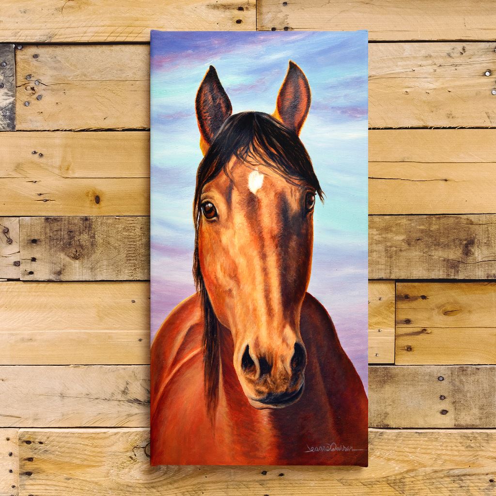 American Quarter Horse Art Print - "Franky"