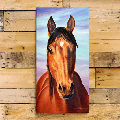"Franky" - American Quarter Horse Art Print