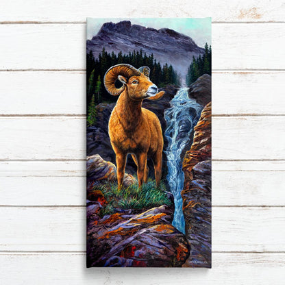 Big Horn Sheep Art Print | by Jeanne Warren