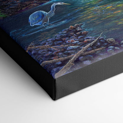 Blue Heron Art Print - "Blue Heron Ridge"