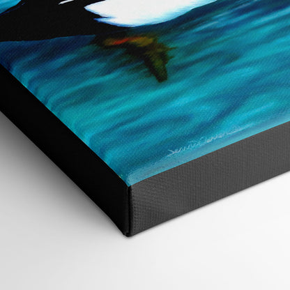 "Buffled Duck" - Female Bufflehead Duck Art Print
