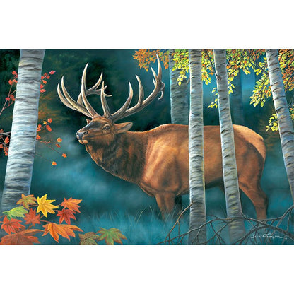 "Bull Elk" - Wapiti and Autumn Art Print