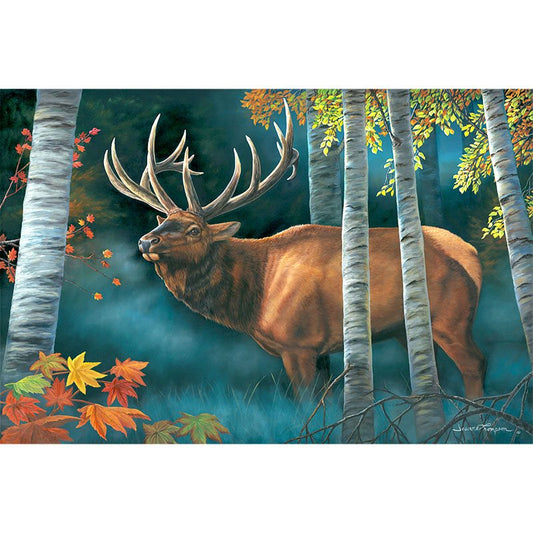 "Bull Elk" - Elk in Autumn Art Print