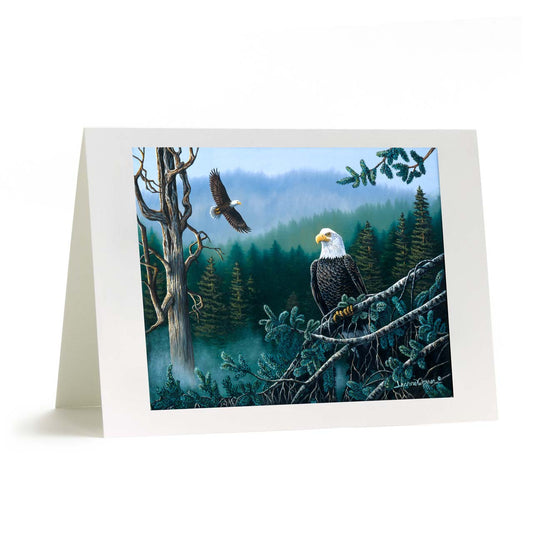 "Freedom" - American Bald Eagle Art Greeting Card