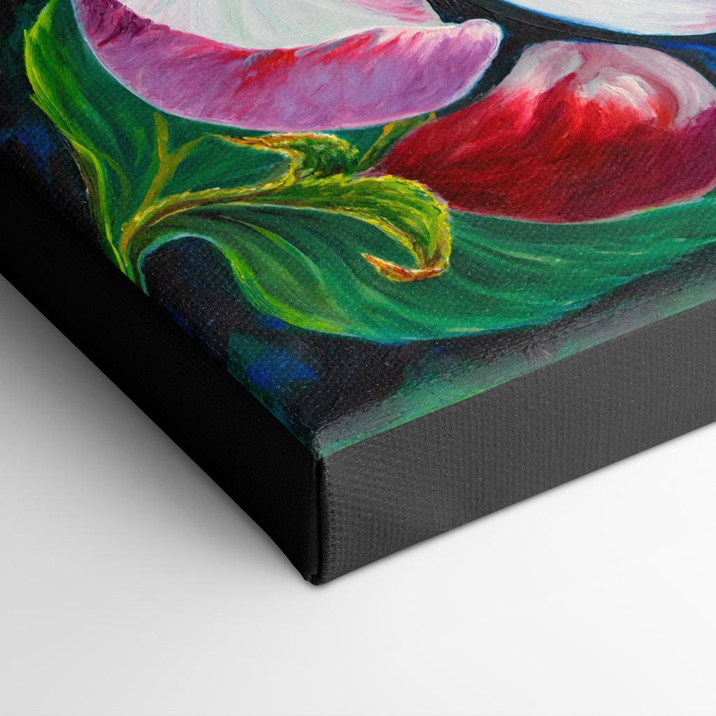 Honey Bees Apple Tree Flowers Art Print - "Honey Bee Blossoms"