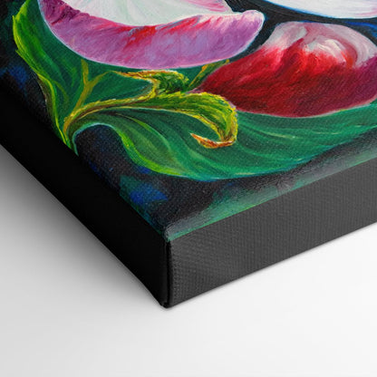 Honey Bees Apple Tree Flowers Art Print - "Honey Bee Blossoms"