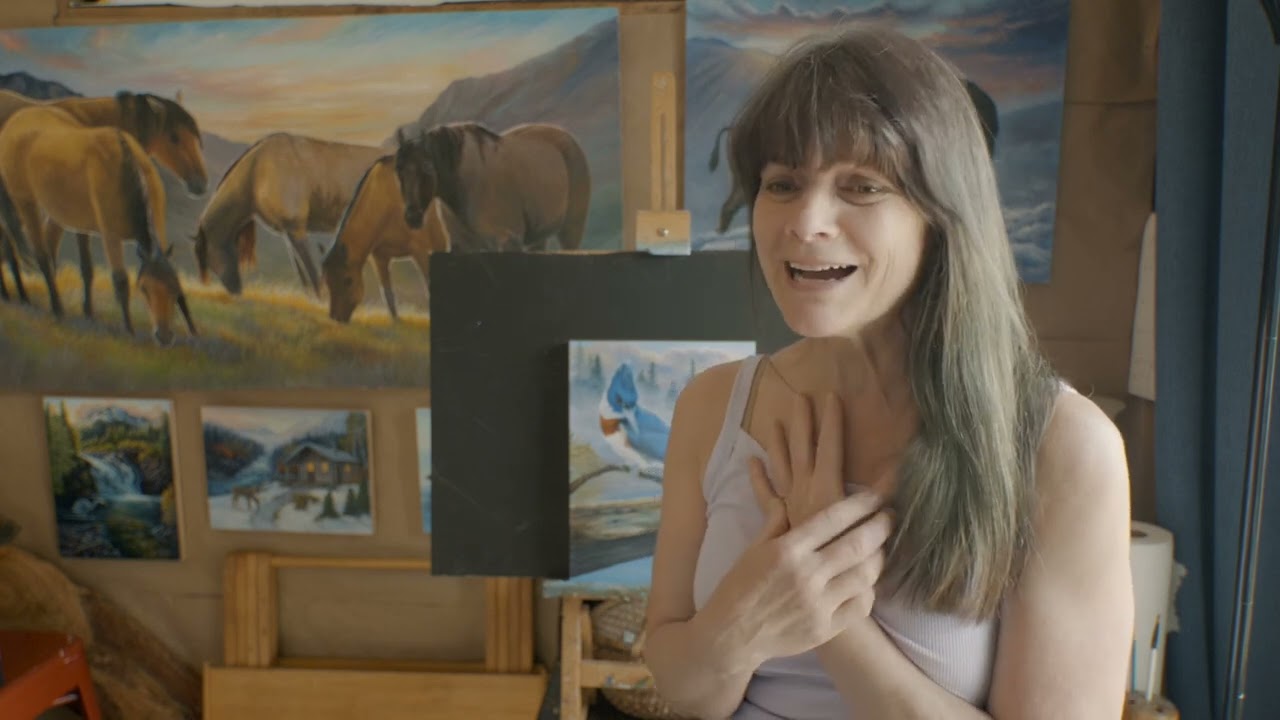 Load video: Introducing Oregon Wildlife Artist Jeanne Warren